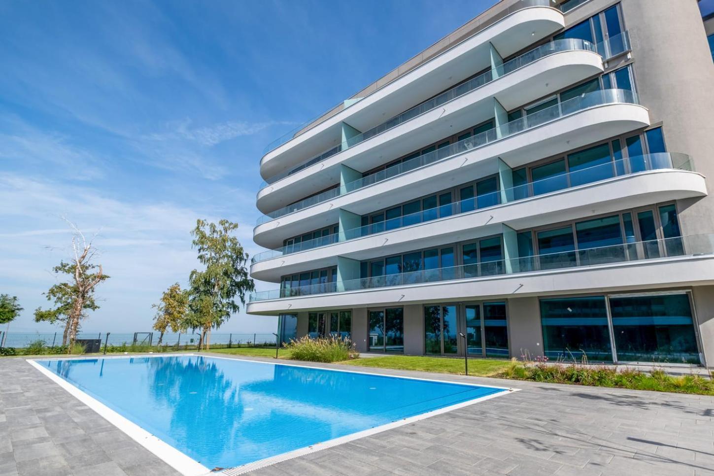 Myflat Wave 36 Suite Siófok Exteriér fotografie